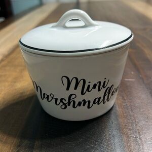Mini Marshmallows Jar with Lid